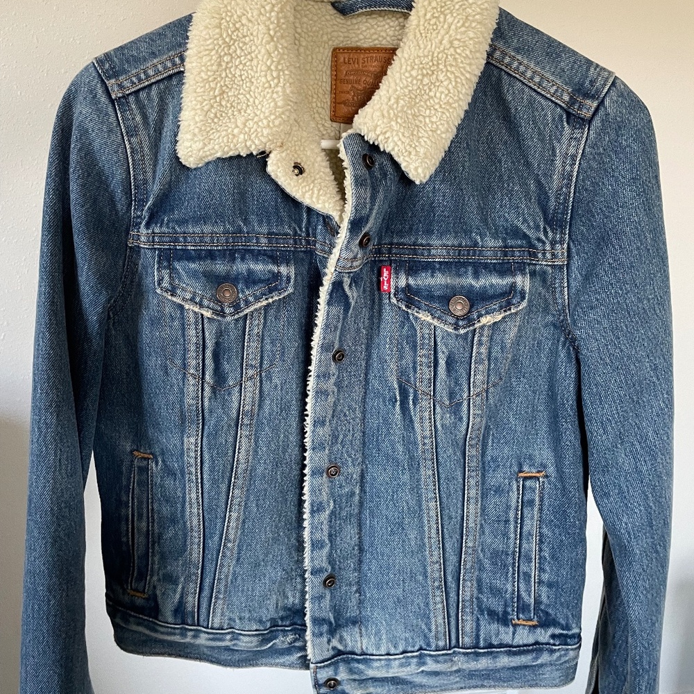 Levi's Original Sherpa Trucker Jean Jacket